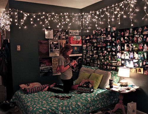 Bedroom Christmas Lights Tumblr