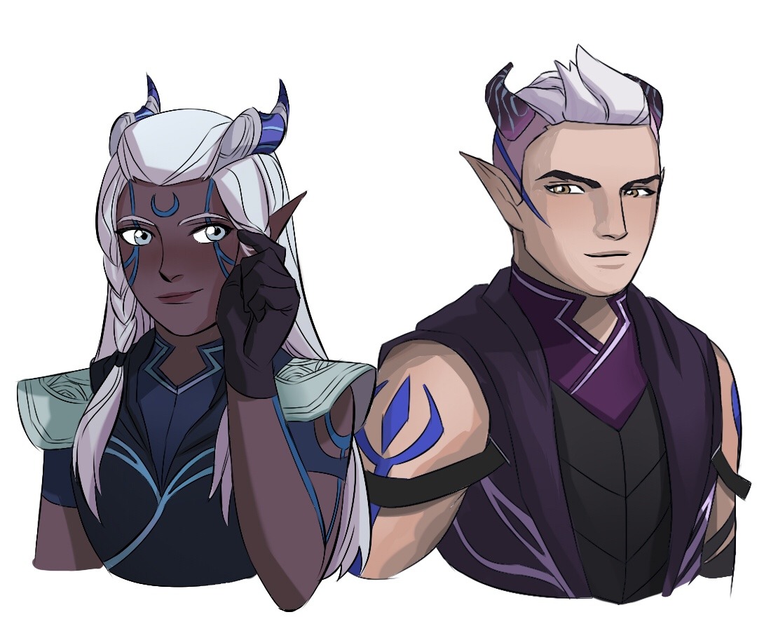 Moonshadow Elves By Somanyspaceships Thedragonprince.