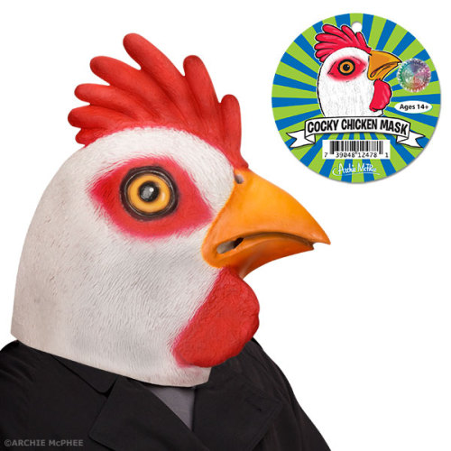 We’ve redone our Chicken Mask and made it extra... | Archie McPhee's ...