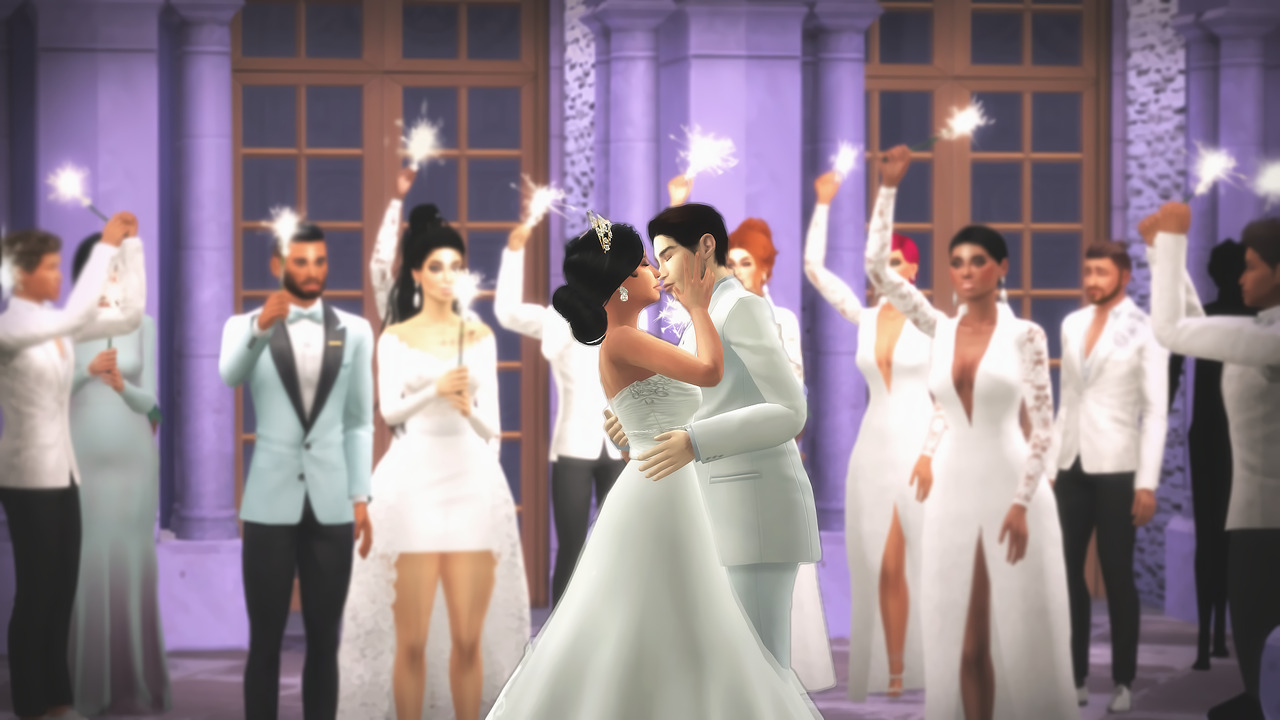 30+ Beautiful Wedding Poses For Your Sims