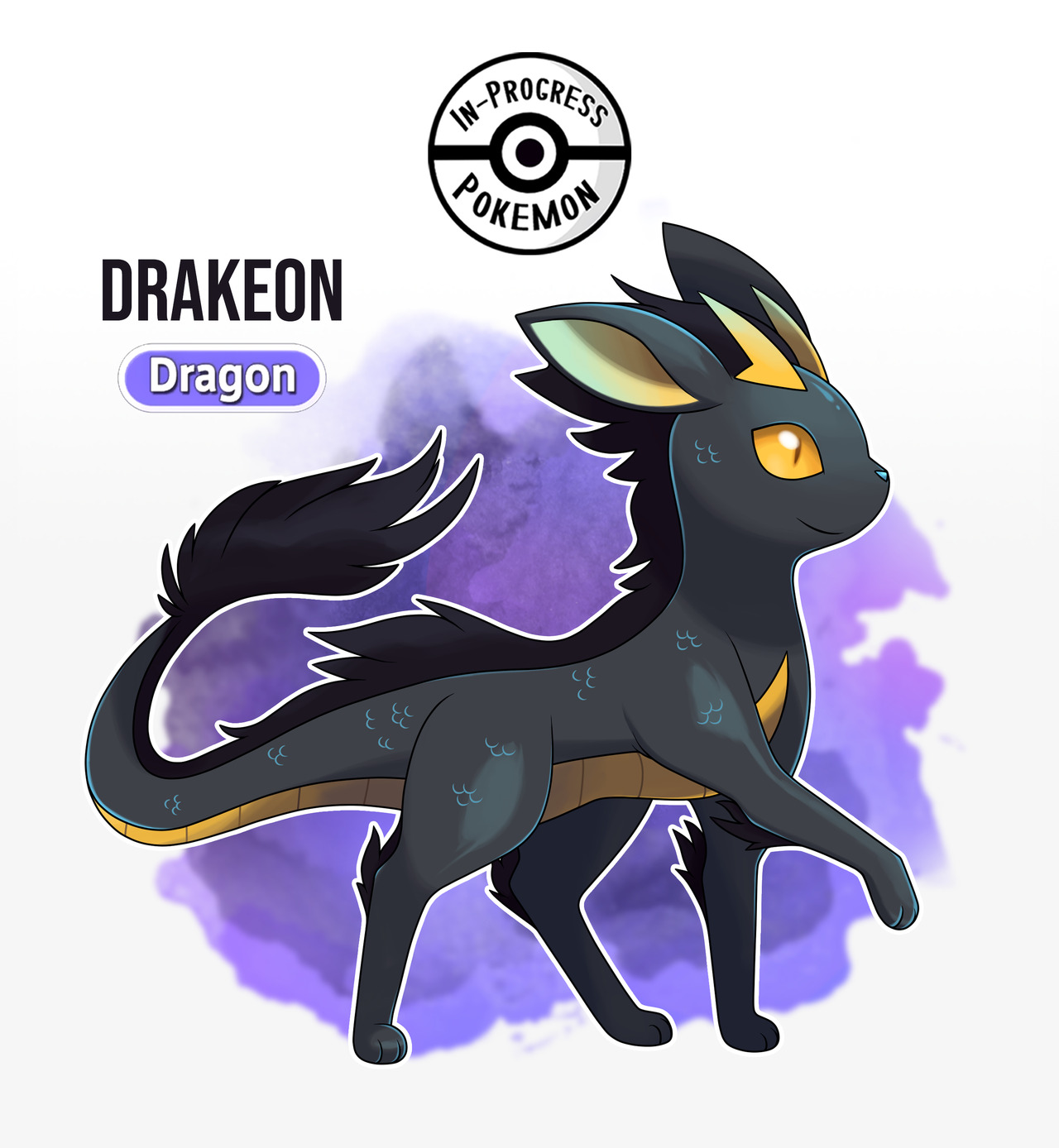 In-Progress Pokemon Evolutions | Drakeon - Dragon-type ...