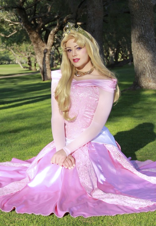 theofficialariel:Me as Princess Aurora from “Sleeping...