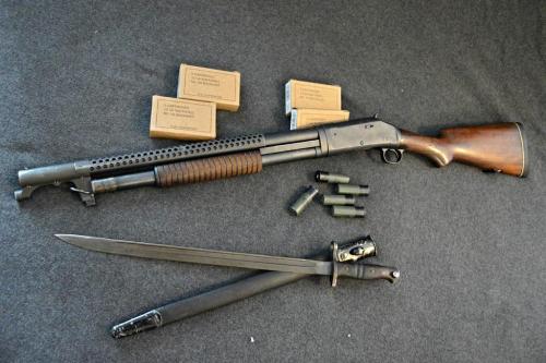 dicksmcghee:A Model 1897 Trench Gun owned by one...