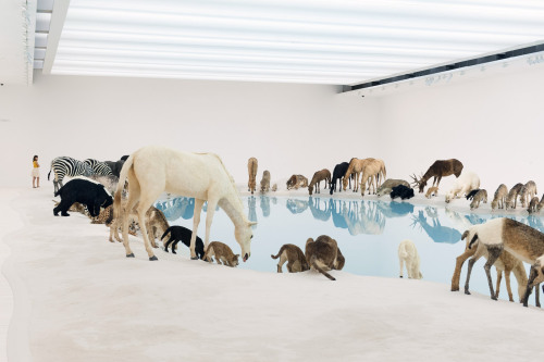 artpedia:Cai Guo-Qiang: Heritage, 2013. 99 life-sized...