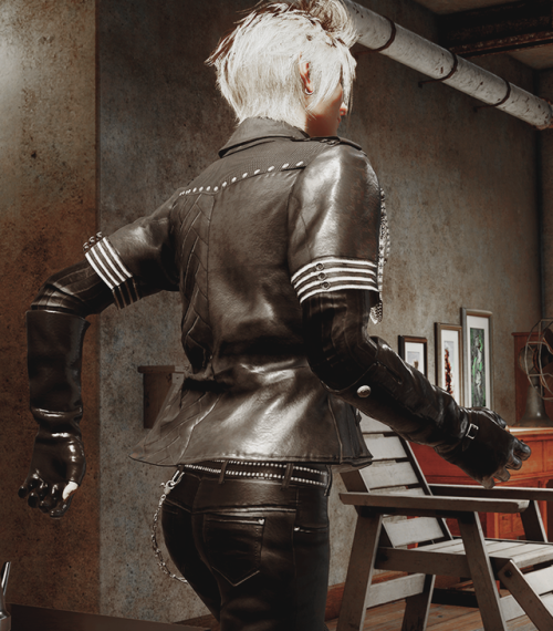 shyglaive:Prompto’s flat butt always made me sad but this mod of...