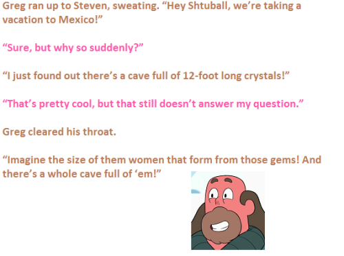 badficniverse:From the fanfic “Greg’s New Harem”