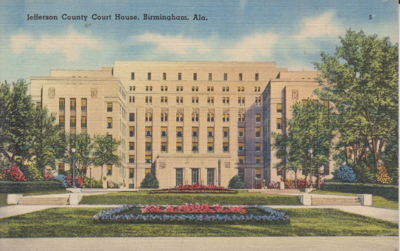 Jefferson County Courthouse, Birmingham, Alabama...