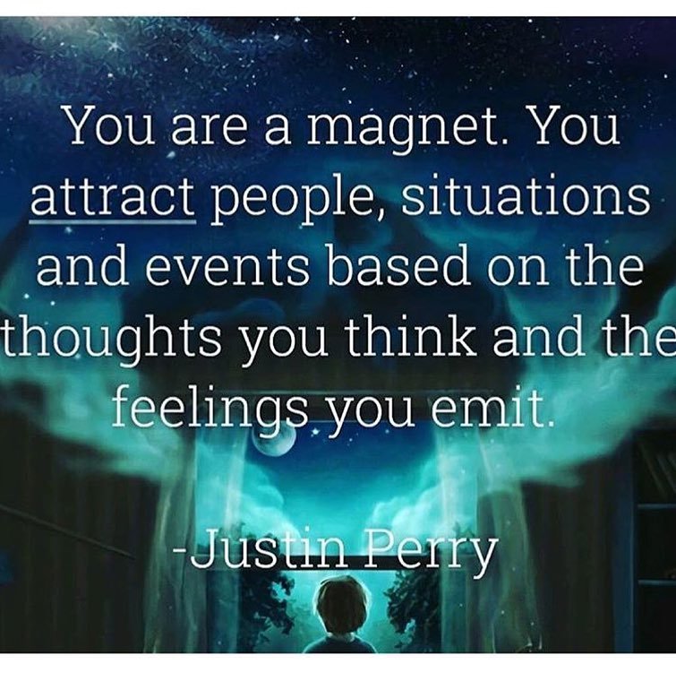 The Law Of Attraction — Your thoughts become things # ...
