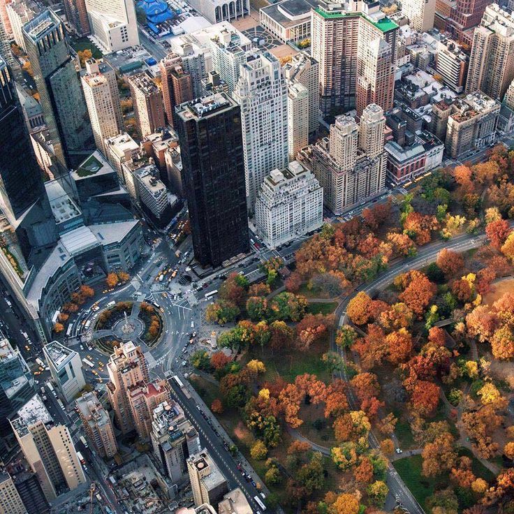 Manhattan in Autumn by new-york-obsession