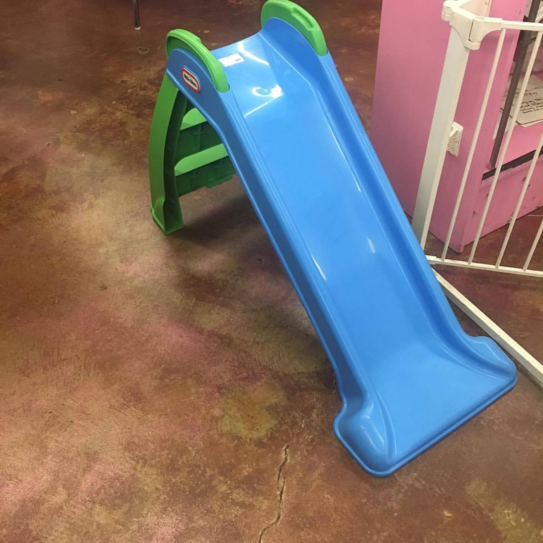 Baby Go Round Resale — Little Tikes Blue/Green Slide- just $12.99! To...