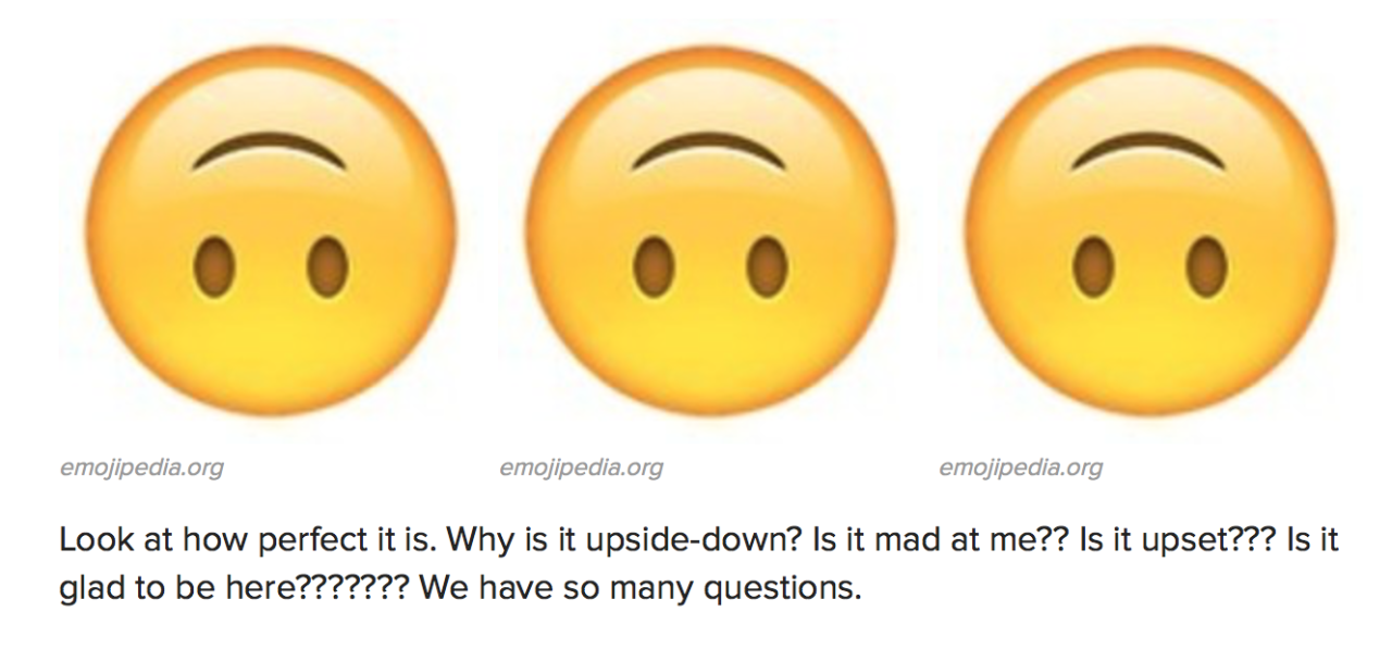 Define Emoji Upside Down Smiley Face لم يسبق له مثيل الصور Tier3 Xyz