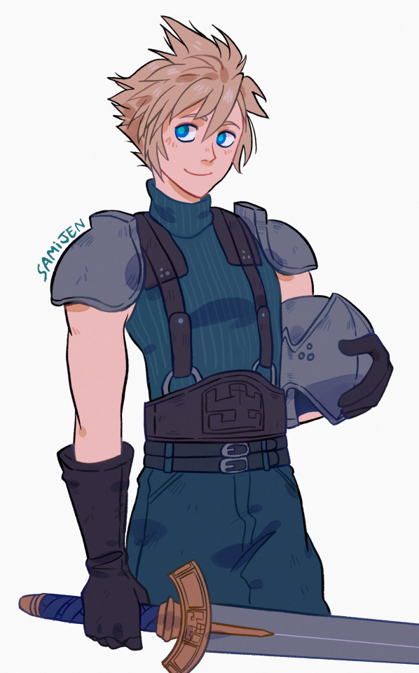 3rd Class SOLDIER Cloud Strife!