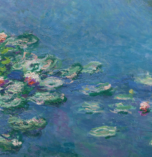 Monet’s Water Lilies, 1906Prints available on Etsy