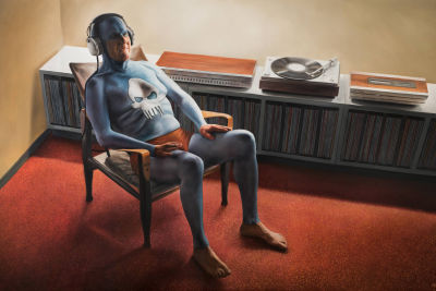 Old Super Heroes Don’t Die they just Hi-Fi
—-
Graphic - Andreas Englund (B