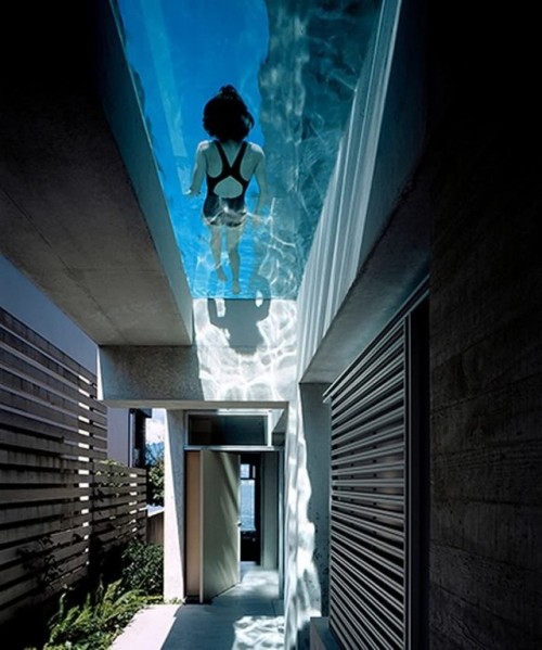 archatlas:PoolsWhat’s better than a house with a pool? A house...