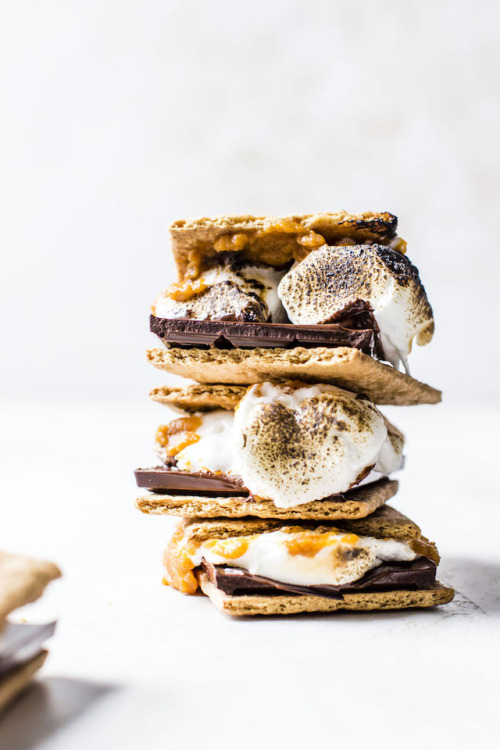 fullcravings:Indoor Pumpkin S’mores