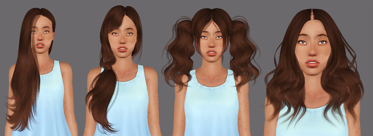 Sims 3 Female Hairs — pandelabs: Pixelore/Momo Hair Dump ¼ Yay! Some...