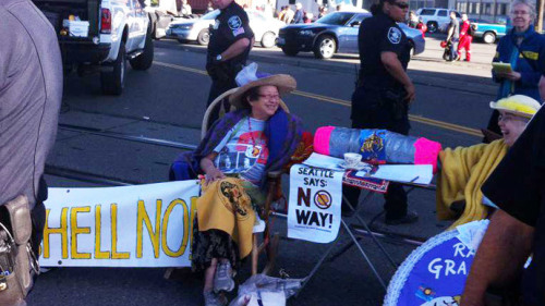 Grannies protesting Shell’s Arctic drilling arrested in...