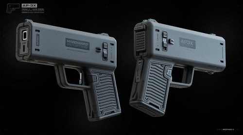 AP3X pistol by Ivan Santic