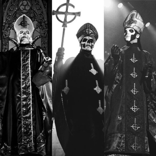 alphahghost:Papa Emeritus l, ll and lll.