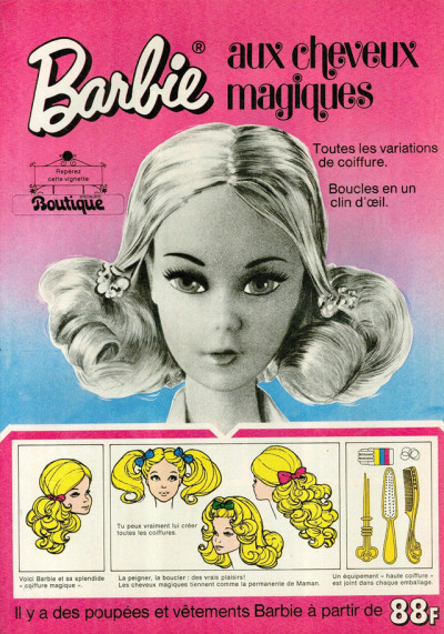 old barbie ads