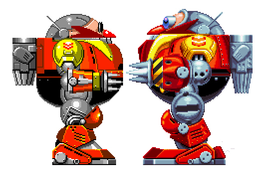 Sonic The Hedgeblog - Comparison - the original Death Egg Robot from the...