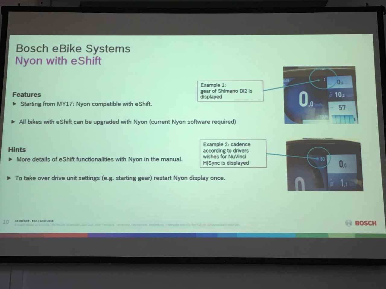 Onyerbike Cycles Bosch Ebike System 2017