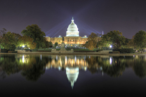 great-cityscapes:United States Capitol at Night by john_meyers