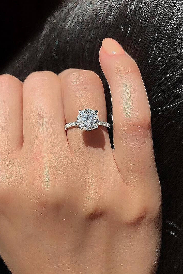 gold chain, solitaire engagement ring, women, girls, photography Slip into something really sparkly. Love this!What kind of ring you want to get on your engagement? . . Ring by michael.alan.jewelers.oc . . , ringselfie , ring , weddingring , weddingrings , rings , whitegold , instajewelry , jewelryaddict , diamond , diamonds , blingbling , yellowgold , lovegold , shesaidyes , ido , sparkly , gold , platinum , diamondring , 9ct , 18ct , engagementring , engagementrings , ringbling , weddingband , ringselfies , isaidyes , pearl , pearls , engaged 