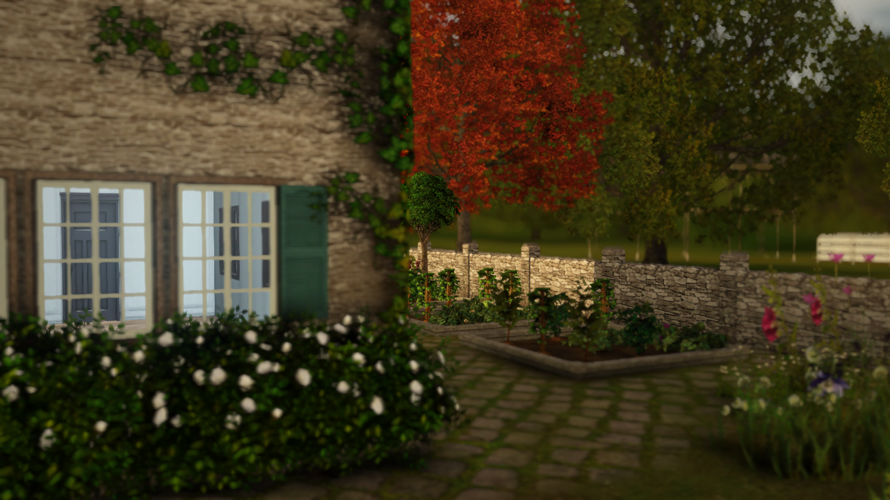 On Permanent Hiatus A Floral English Cottage For Your Sims