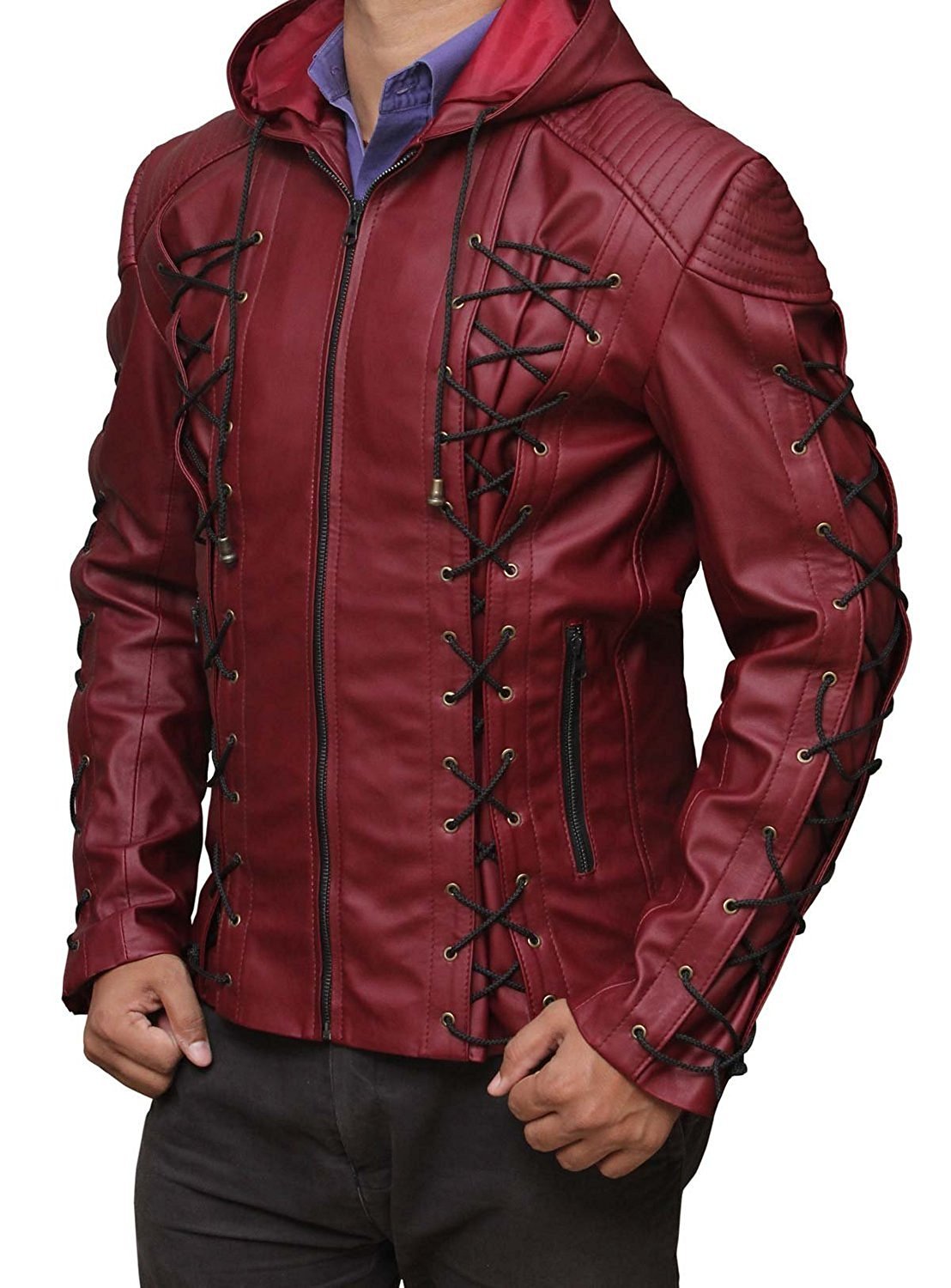 This Amazing Roy Harper Red Arrow Jacket is now... - James Bond Suits