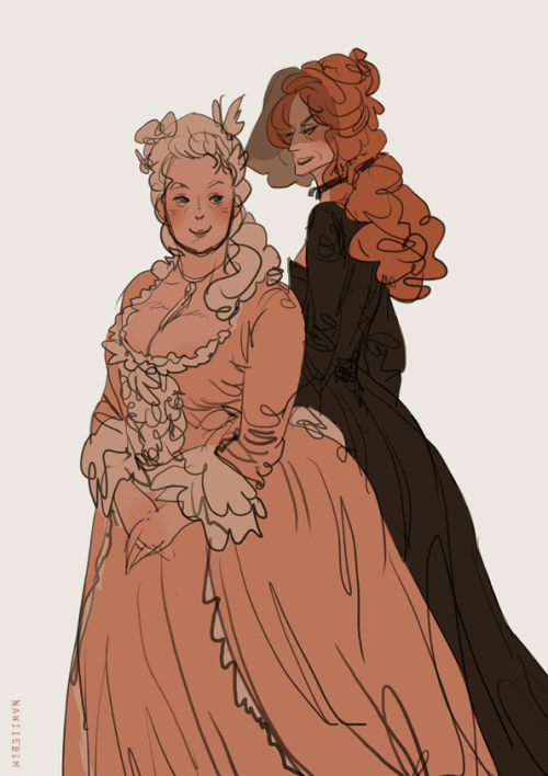 Aziraphale and Crowley Ineffable wives