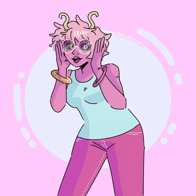 MojoTheBroJo — Drawing Mina is always fun for me. #mha...