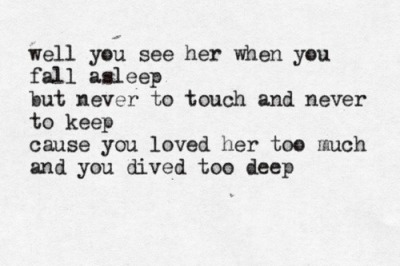 Passenger Lyrics Tumblr