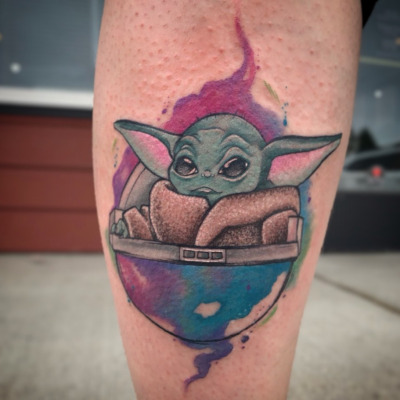 baby yoda tattoo | Tumblr