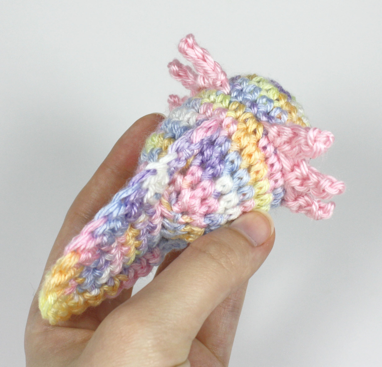 rainbow axolotl plush