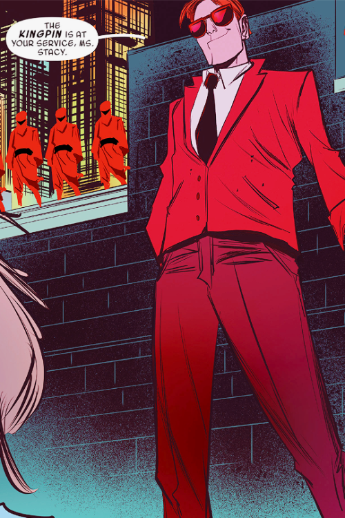 LIVES ON HEARTS.: matt murdock in spider-gwen #12 ( vol 2 )