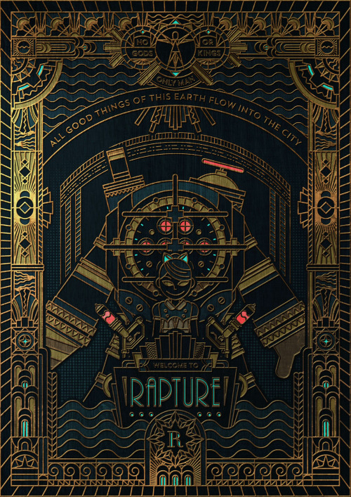 pixalry:BioShock: Rapture - Created by James Bernabe