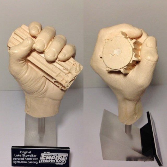 star wars luke's severed hand toy