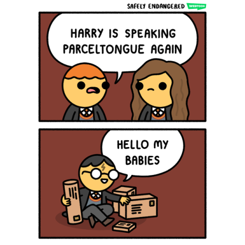 safelyendangered:HP (http://safelyendangered.com/webtoon )