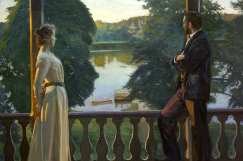 lionofchaeronea:Nordic Summer’s Evening, Richard Bergh,...