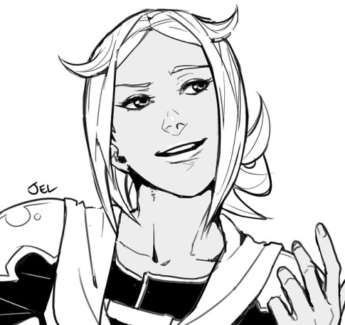 jel-art:Here are some of the first few ko-fi sketches: Riven, a...