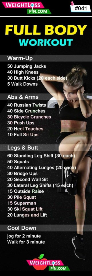 Full Body Workout Tumblr