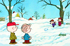 Image result for peanuts new year gif"