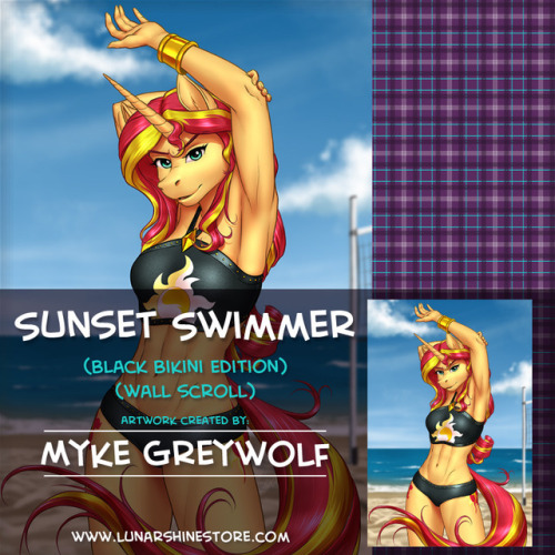 lunarshinestore:Sunset Swimmer by Myke GreywolfNow on...