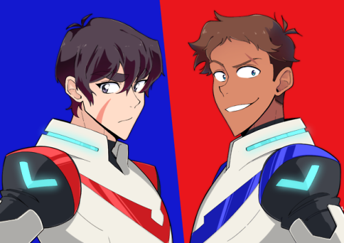 38sr:canon divergent au where keith and lance have shorter...