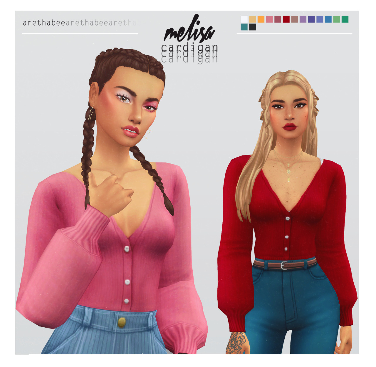 arethabee: melisa cardigan || ribbed vintage... - TheKixg MM Finds