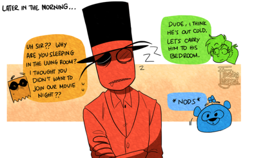 floatingmegane-san:Villainous - “Watching the kids sleeping”i...