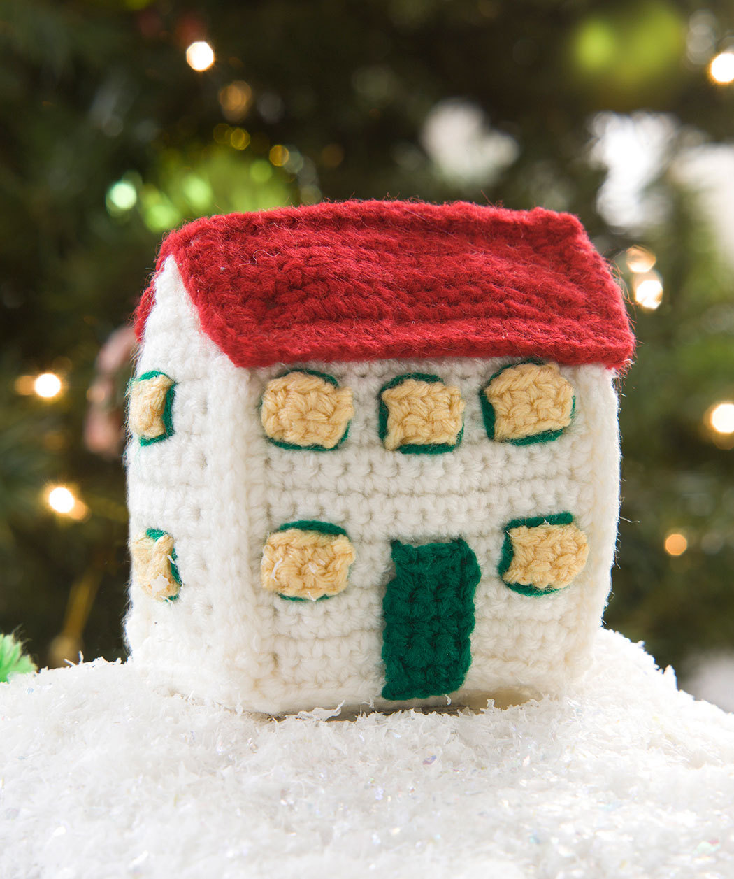 Christmas Village (LW4870) Free Crochet Pattern in... Red Heart Yarns