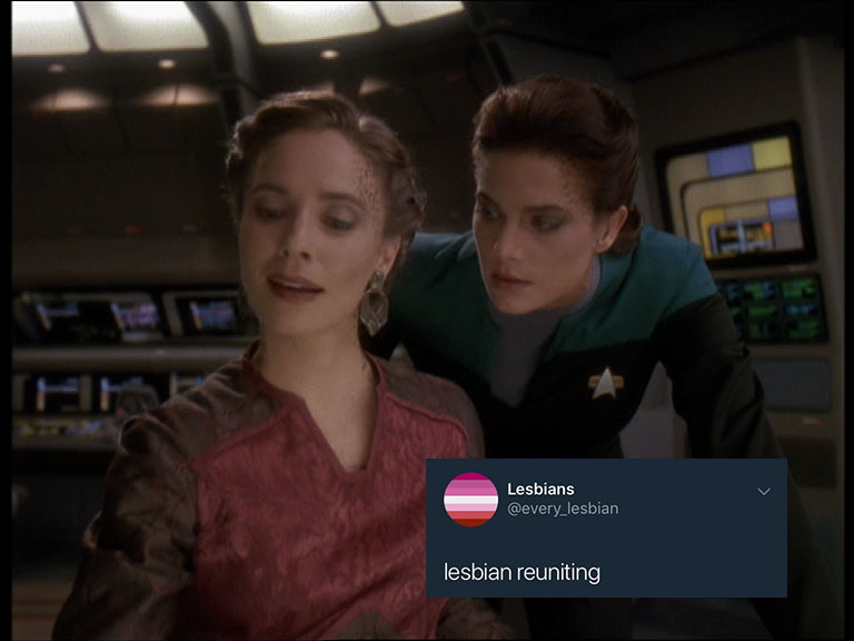 Star Trek Every Lesbian Captain Crusher